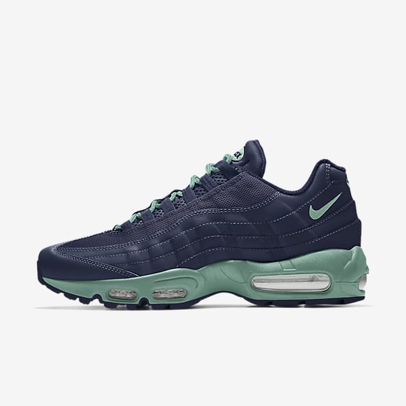 Nike air max 95 all blue on sale